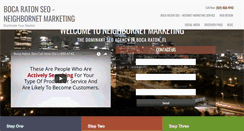 Desktop Screenshot of neighbornetmarketing.com